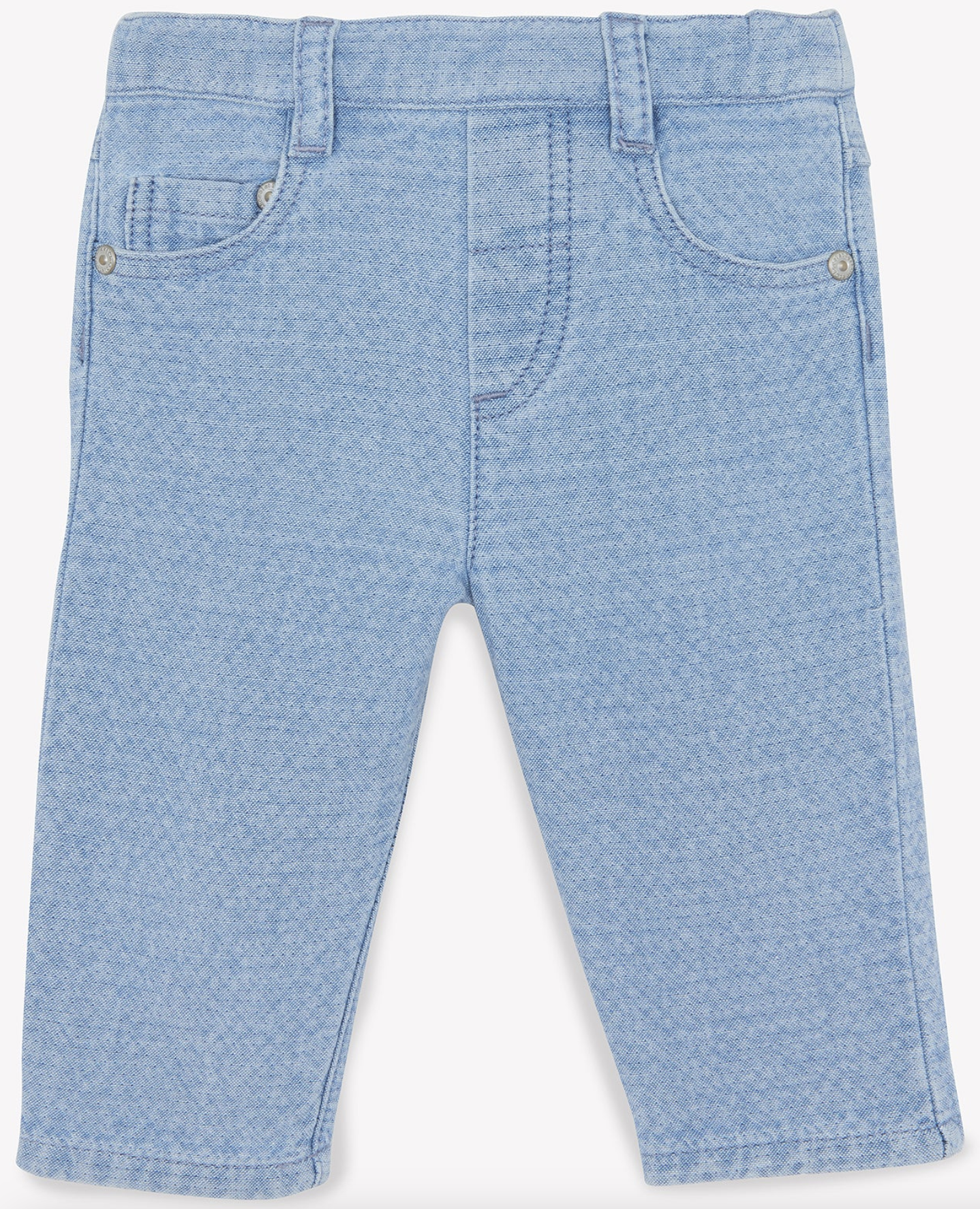 Tartine Et Chocolat Indigo Denim Topstitching Jeans