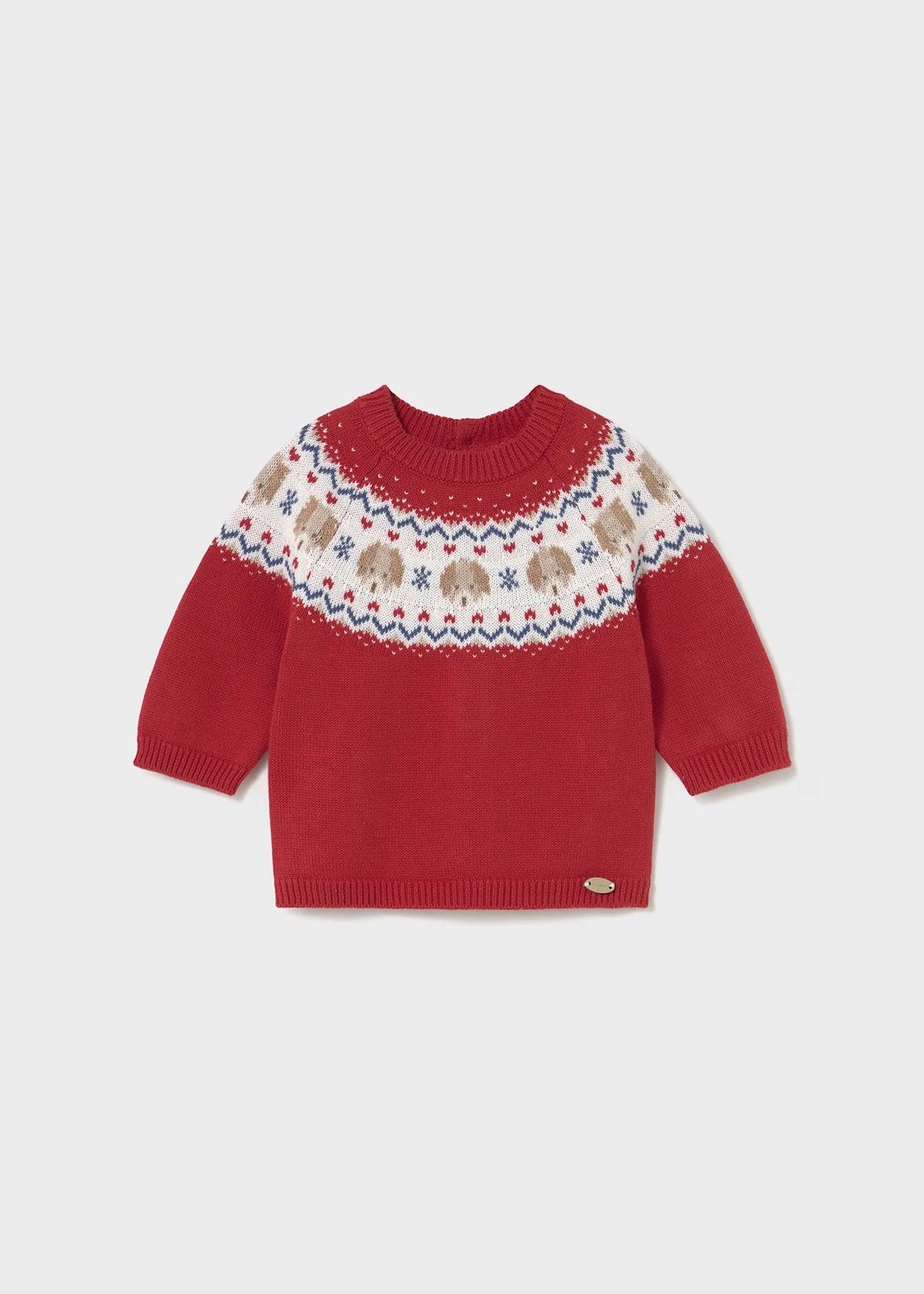 Mayoral Newborn Fair Isle Sweater