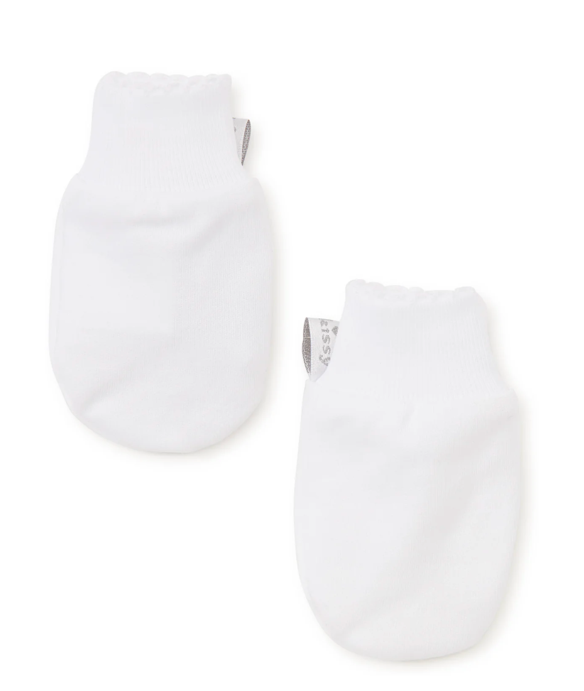 Kissy Kissy White Basics Mitten (OS)