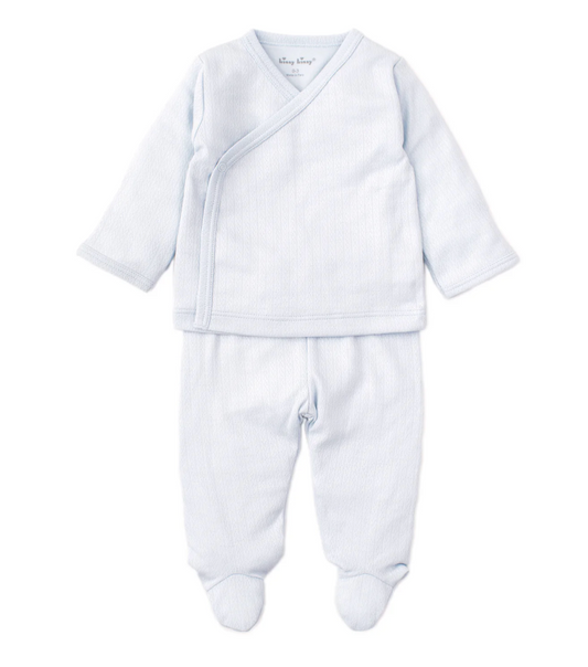 Kissy Kissy Pointelle Set Lt. blue