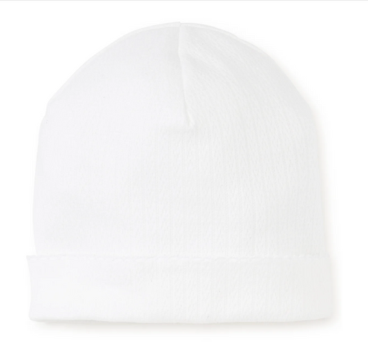 Kissy Kissy White Pointelle Hat