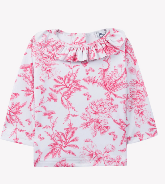 Tartine Et Chocolat Pink Lively Print Inspiration Toile De Juoy Rashguard