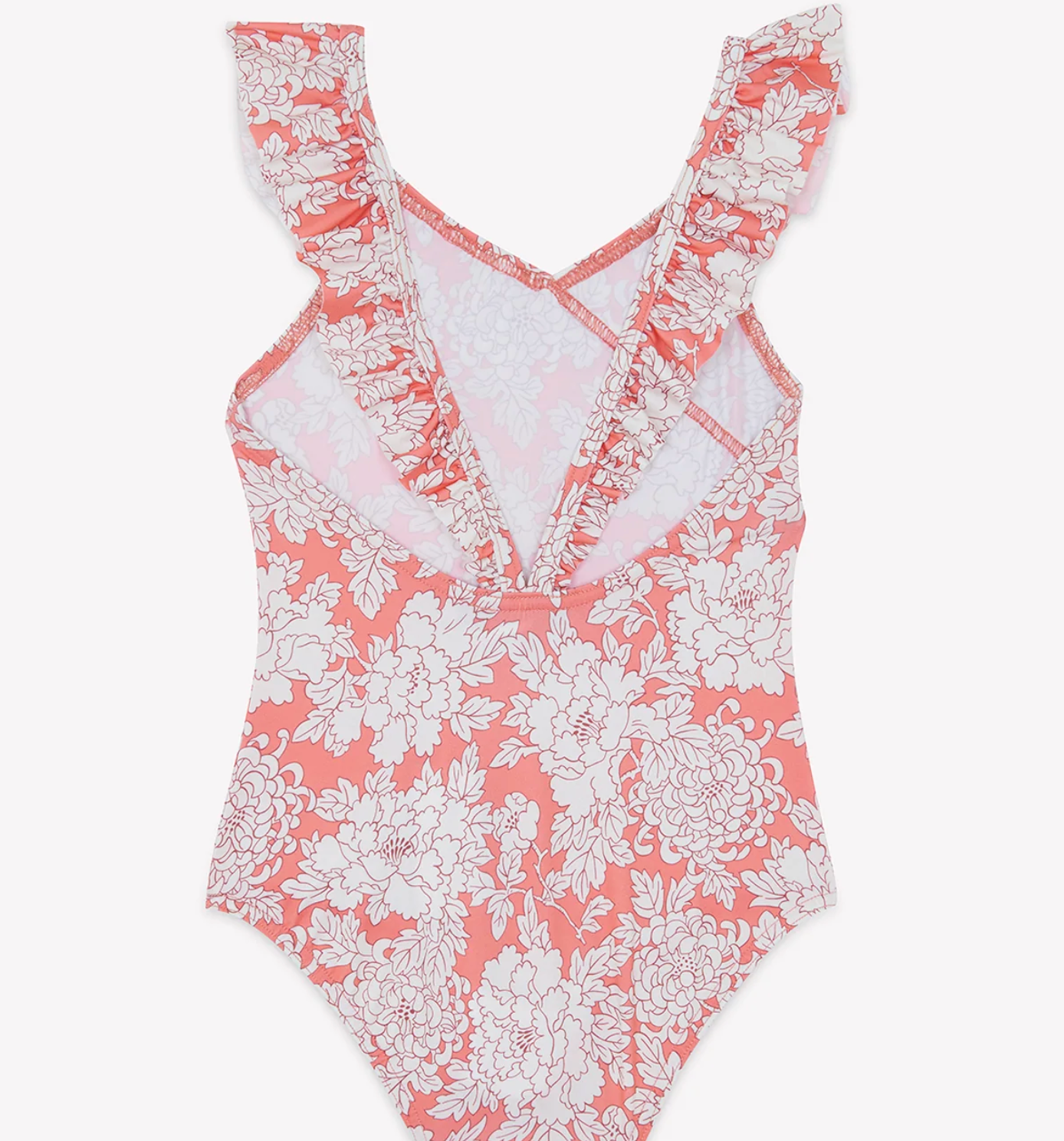 Tartine Et Chocolat Coral Print Flowery Swimsuit