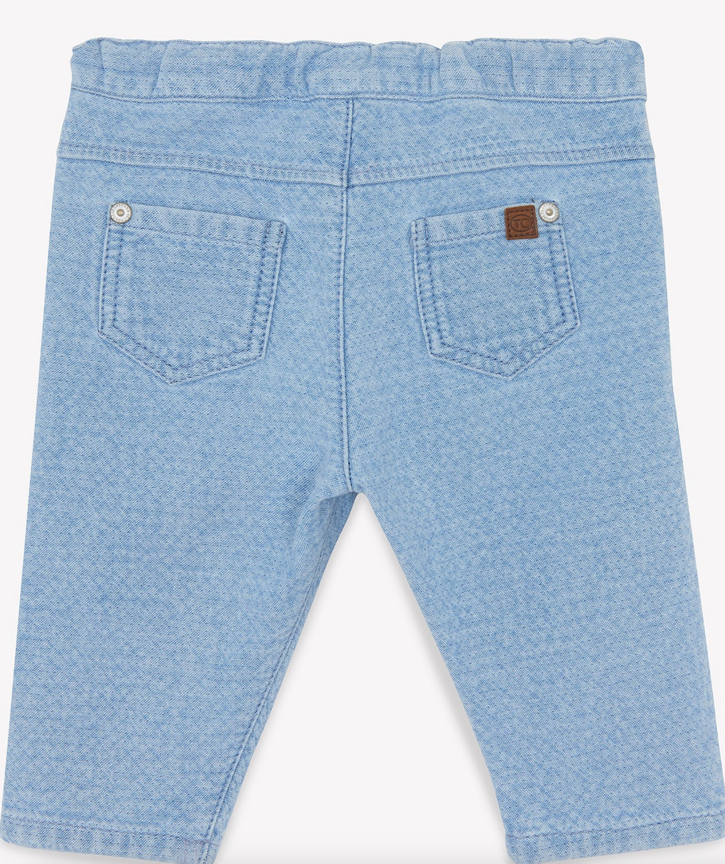 Tartine Et Chocolat Indigo Denim Topstitching Jeans