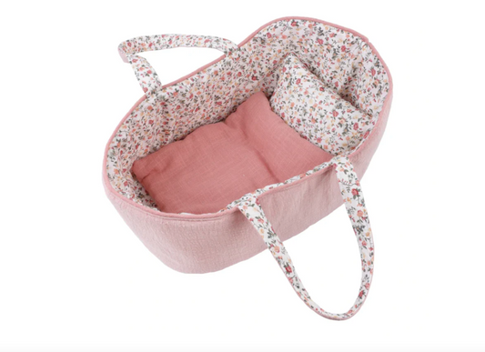 Mon Ami Floral Doll Carrier Blush O/s