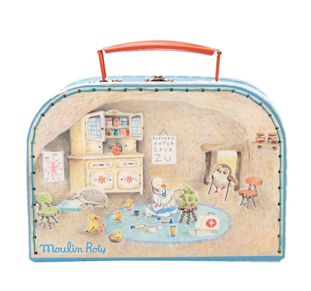 Moulin Roty Suitcase Doctor Medical Set