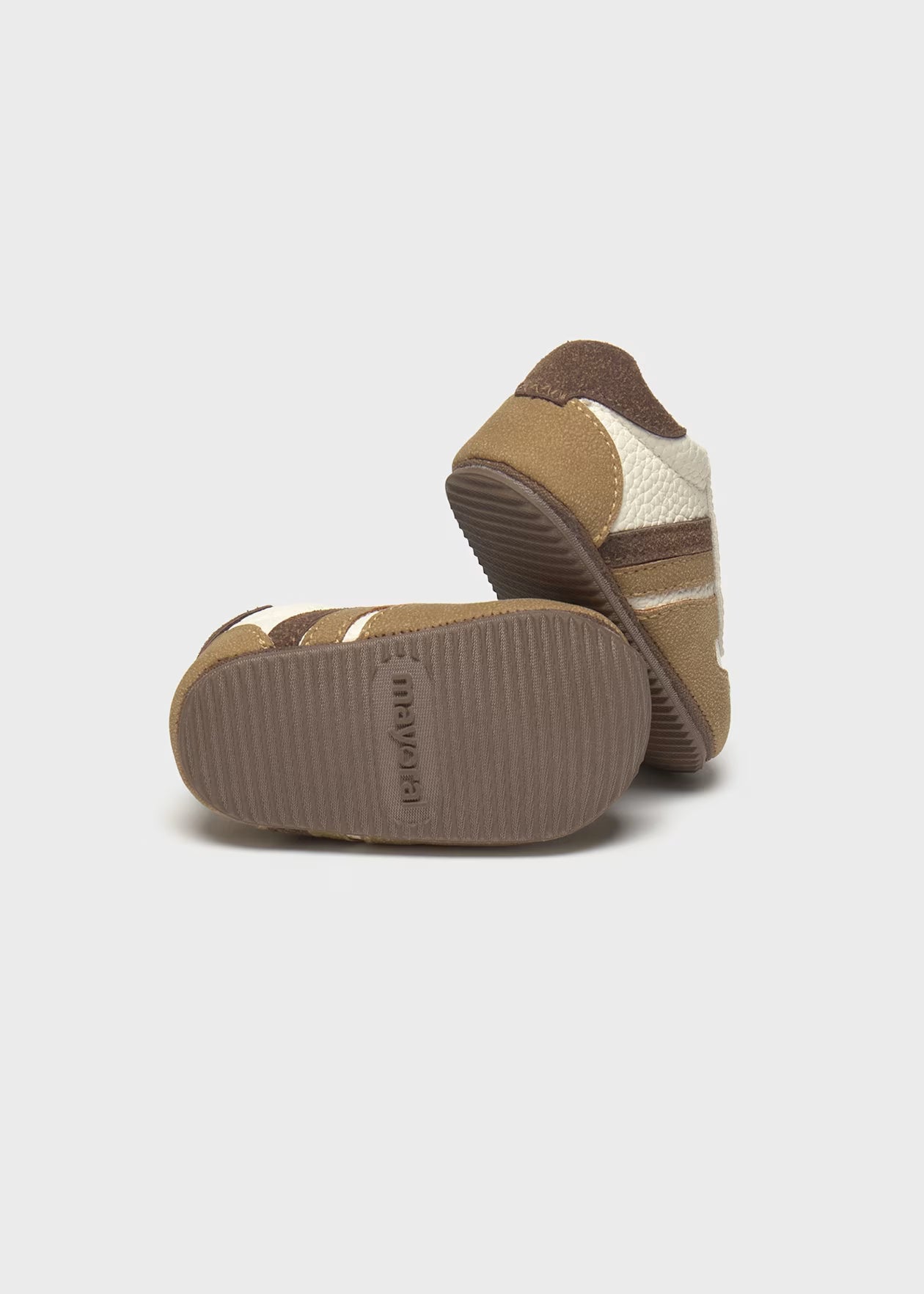 Mayoral Newborn Striped Sneakers