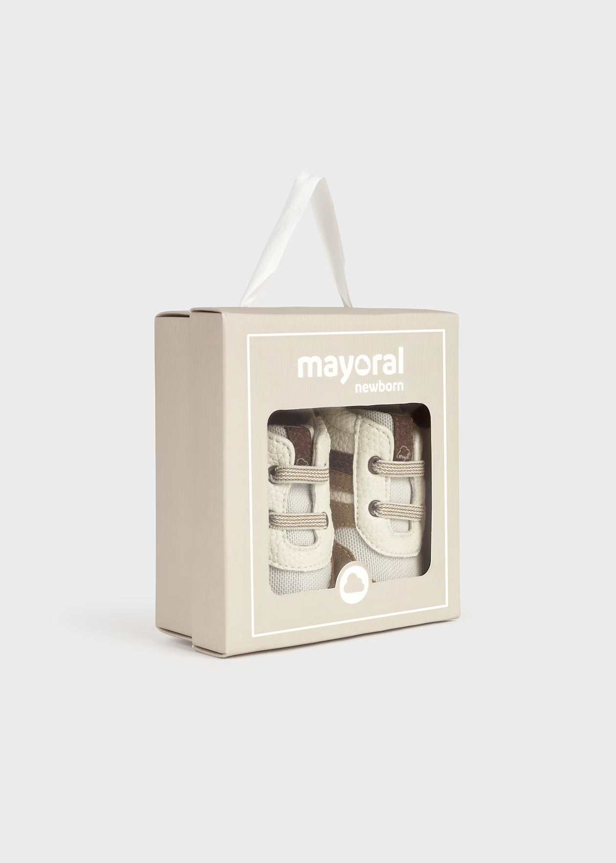 Mayoral Newborn Striped Sneakers
