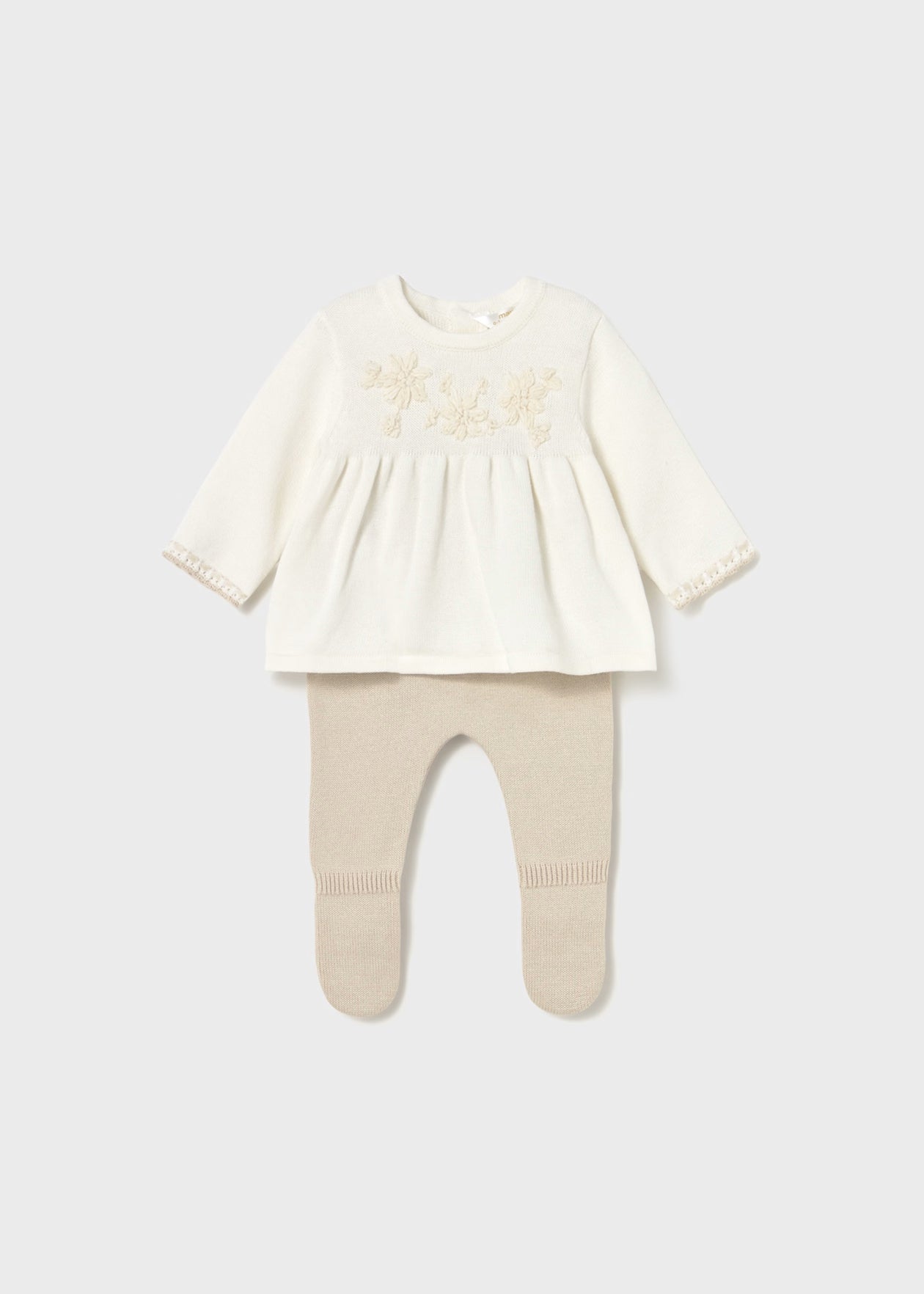 Mayoral Newborn Knit Set