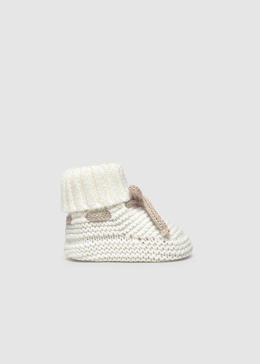 Mayoral Newborn Knit Booties