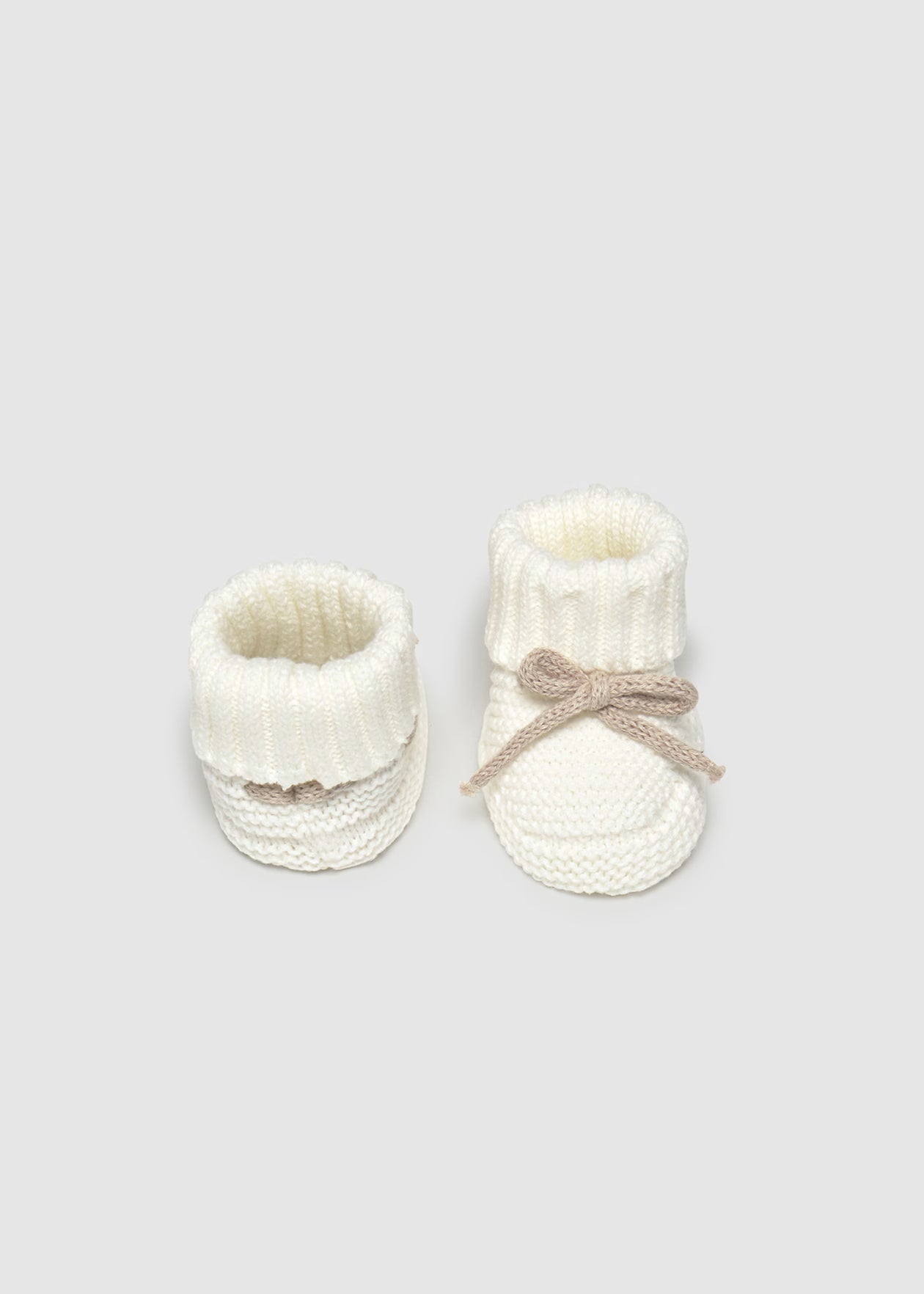 Mayoral Newborn Knit Booties